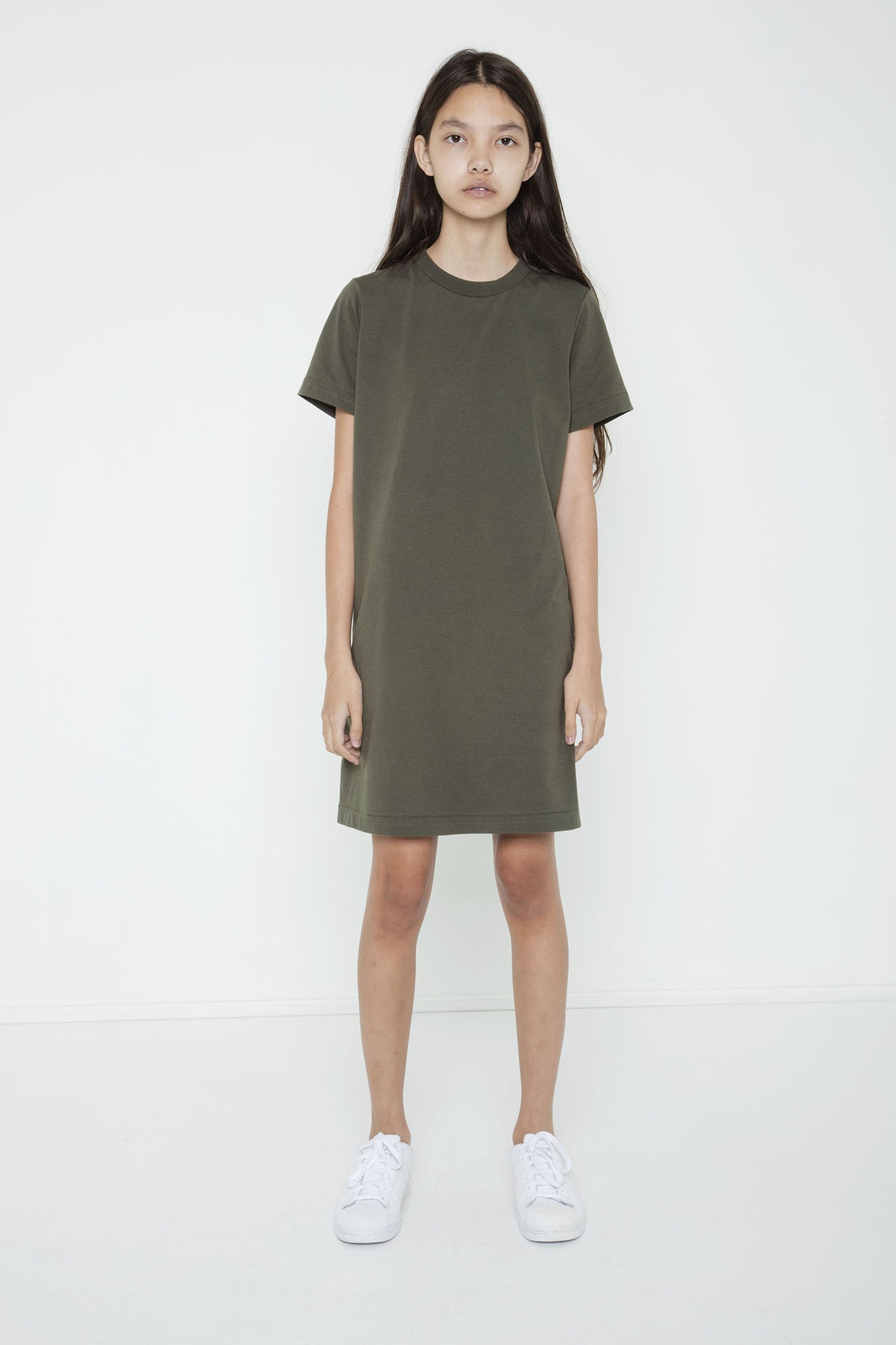 blank t shirt dress Women's 100% Organic Cotton T-Shirt Dress XL / Eggplant